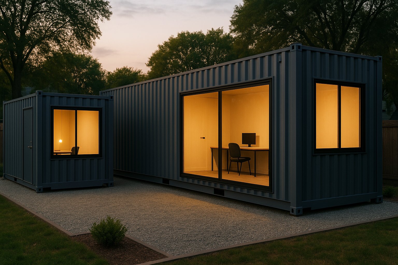 Shipping Container Office: 20ft vs 40ft Buying Guide (2026 ...