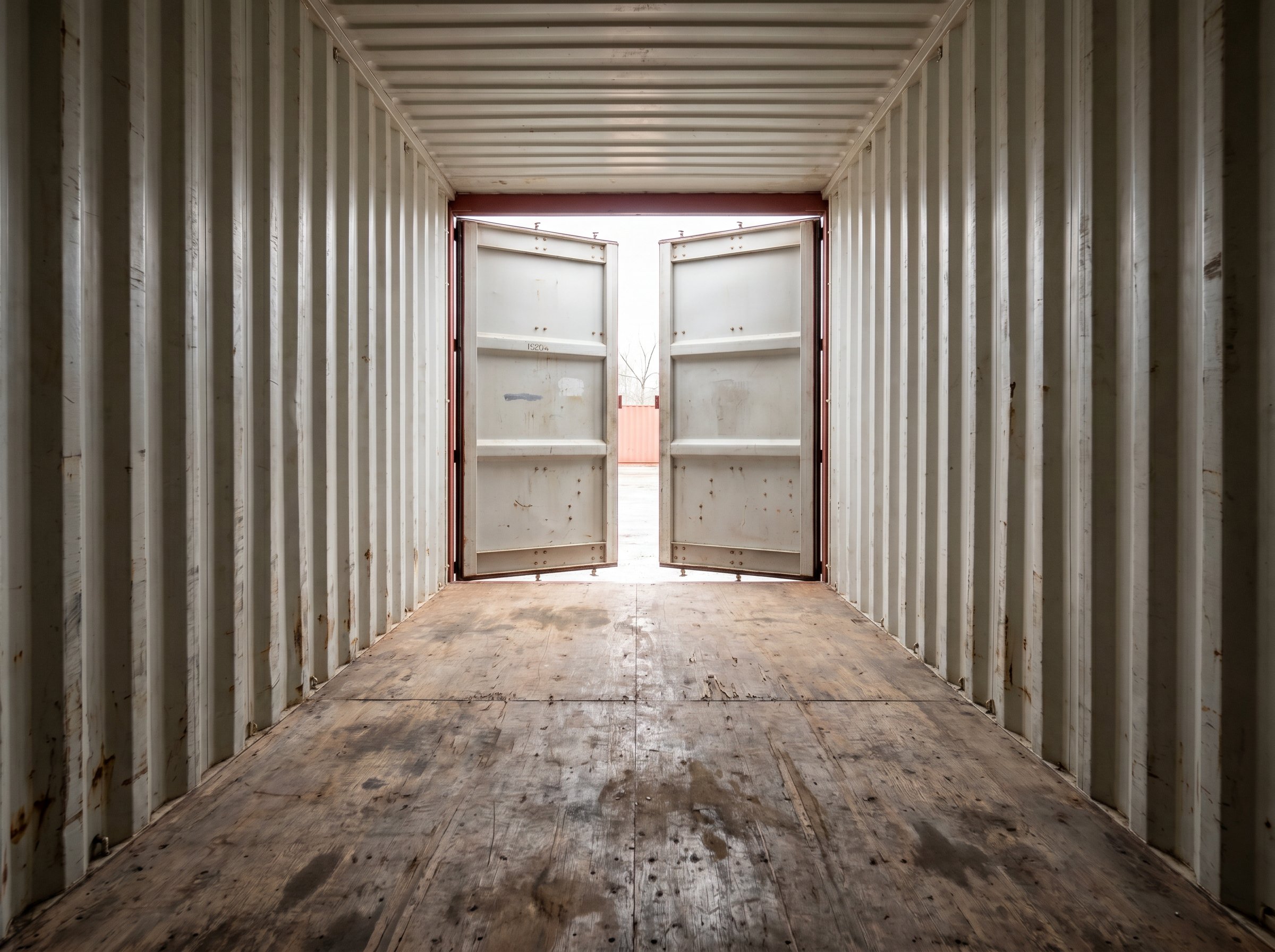 20ft used shipping container for sale — 20ft Used Wind & Watertight (WWT) Shipping Container delivered nationwide by Cargo Vault Containers thumbnail 3